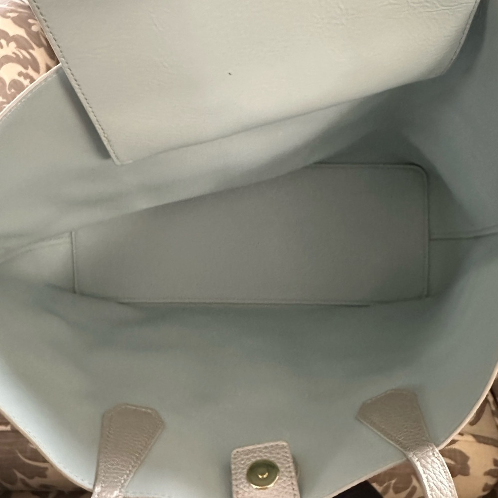 Tory Burch Silver Tote Bag - Picture 9 of 16